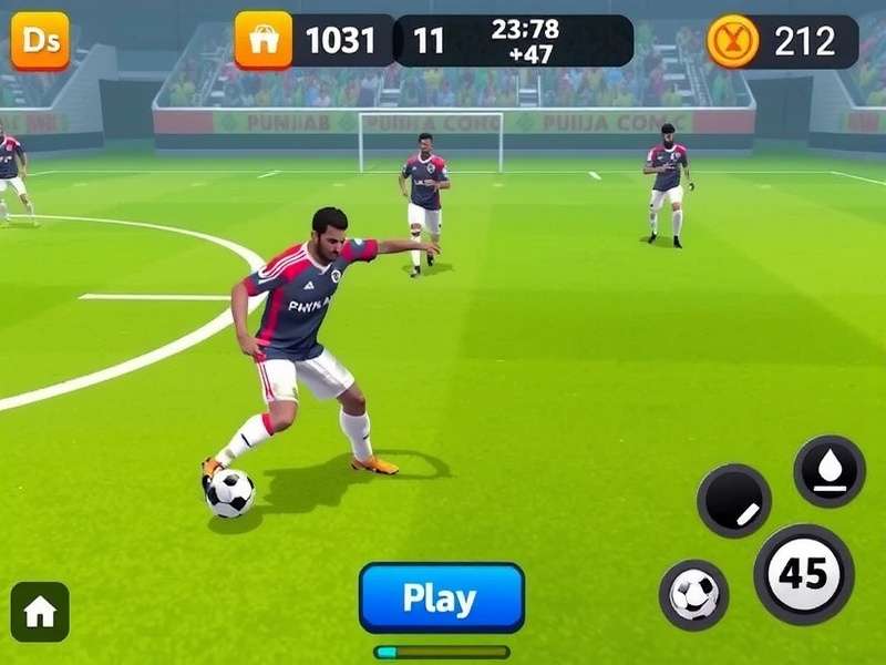 Punjab Football Heroes gameplay screenshot